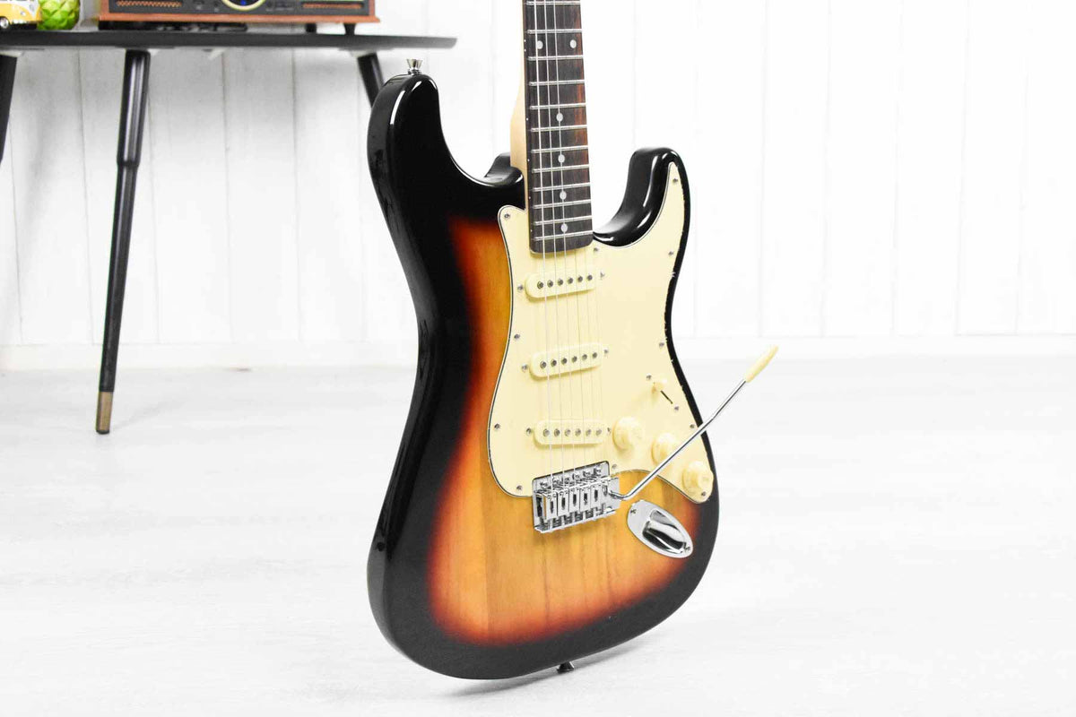 Stagg SES-30 SNB Standaard Statocaster Sunburst (5610801954980)