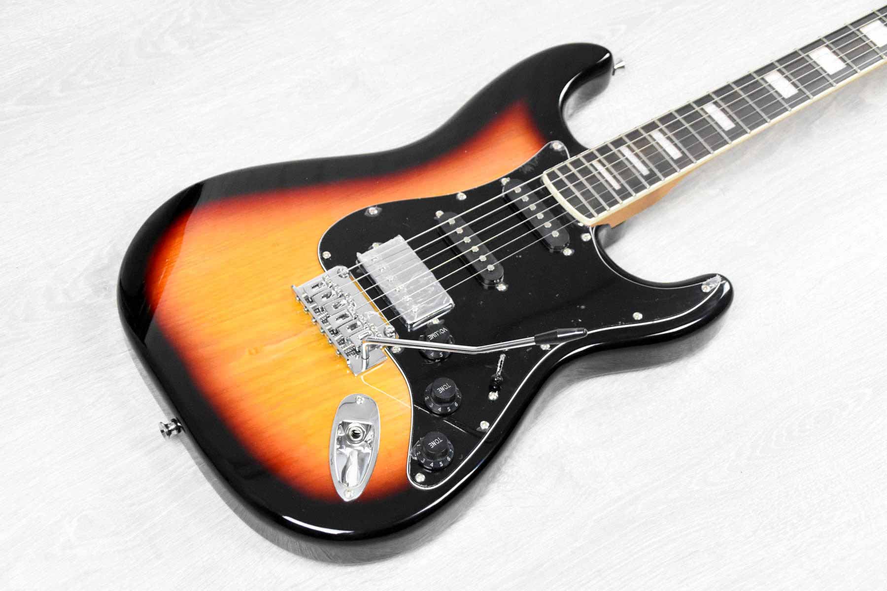 Stagg SES-60 SNB Vintage Statocaster Sunburst (5610815291556)