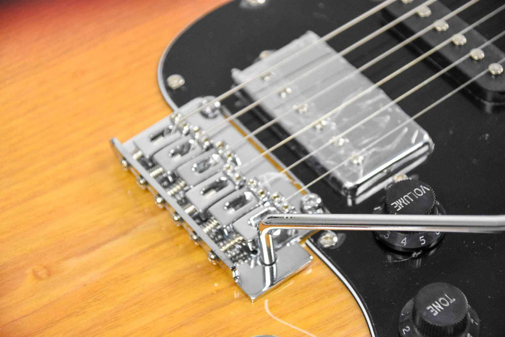 Stagg SES-60 SNB Vintage Statocaster Sunburst (5610815291556)