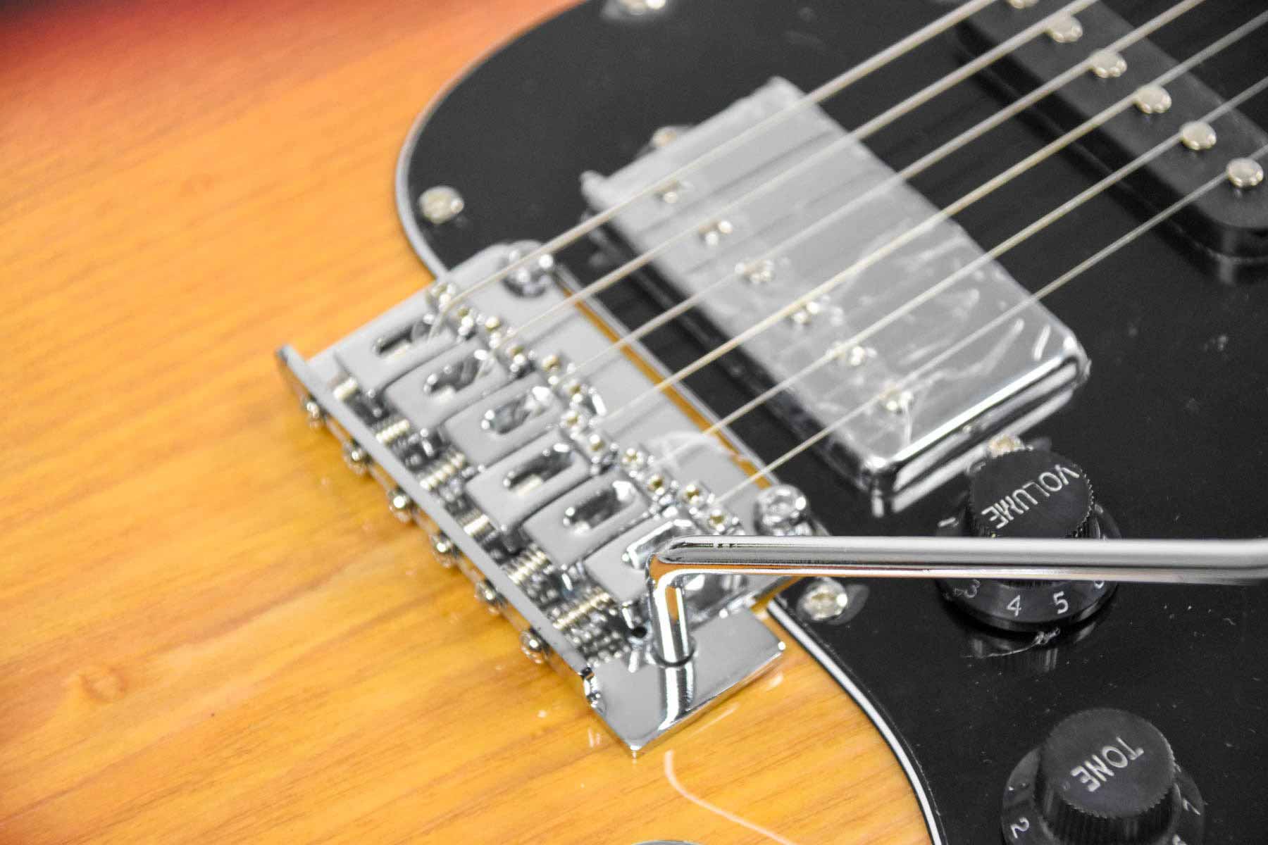 Stagg SES-60 SNB Vintage Statocaster Sunburst (5610815291556)