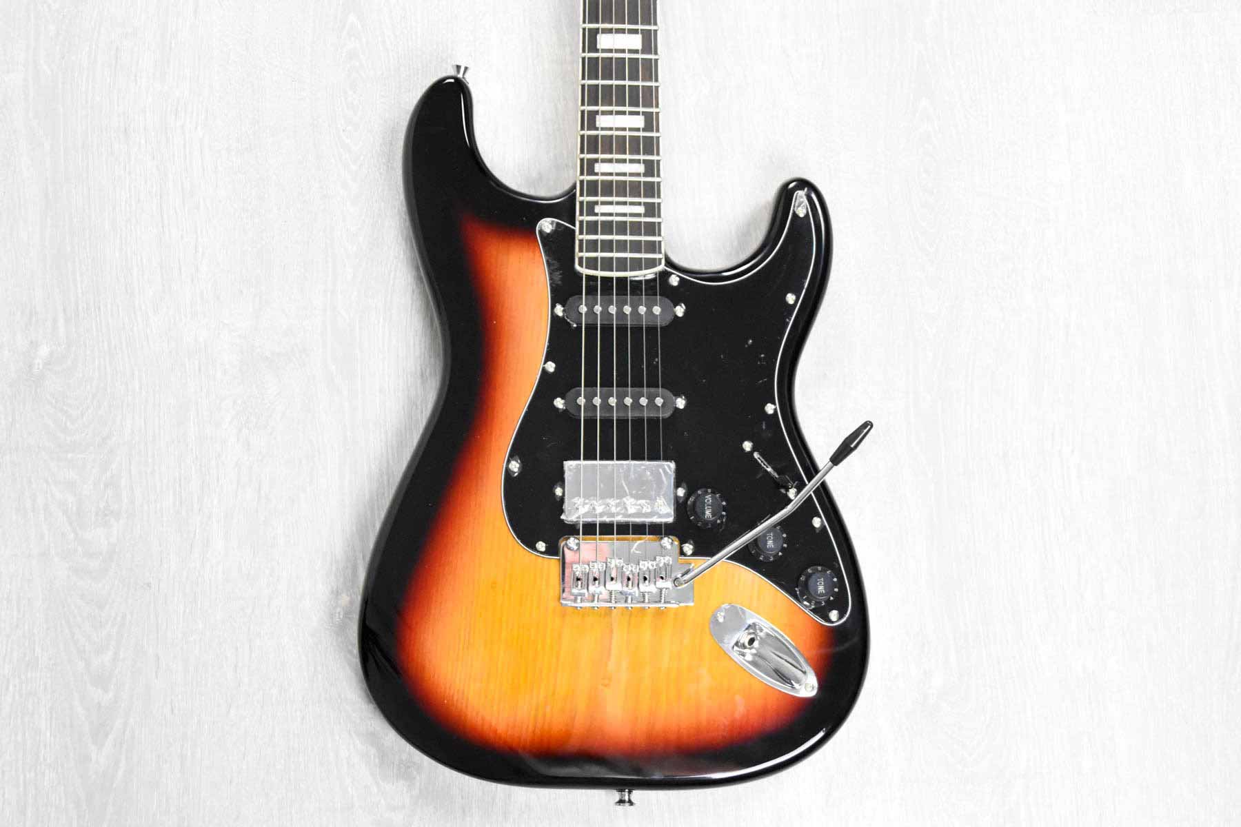Stagg SES-60 SNB Vintage Statocaster Sunburst (5610815291556)
