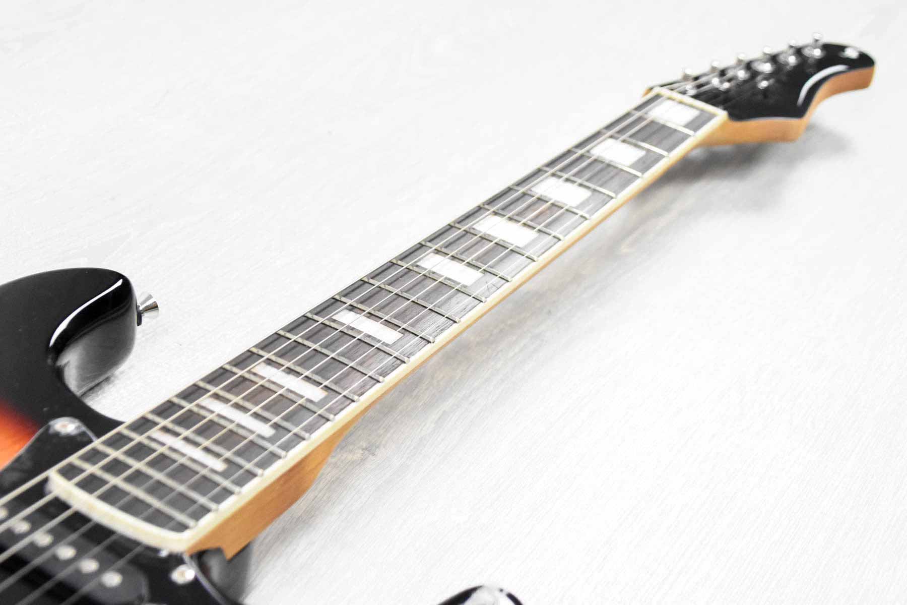 Stagg SES-60 SNB Vintage Statocaster Sunburst (5610815291556)