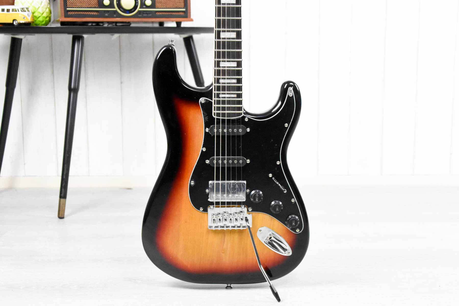 Stagg SES-60 SNB Vintage Statocaster Sunburst (5610815291556)