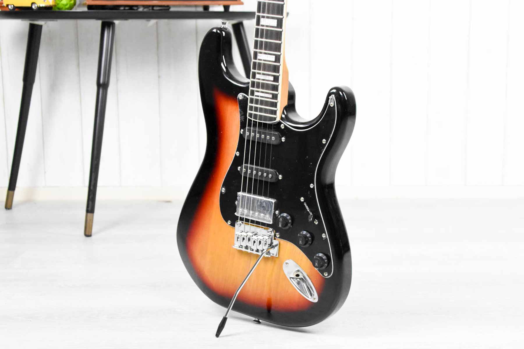 Stagg SES-60 SNB Vintage Statocaster Sunburst (5610815291556)