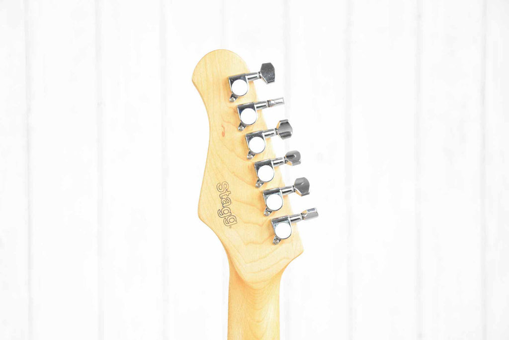 Stagg SES-60 WHB Vintage Statocaster White Blond (5610813882532)
