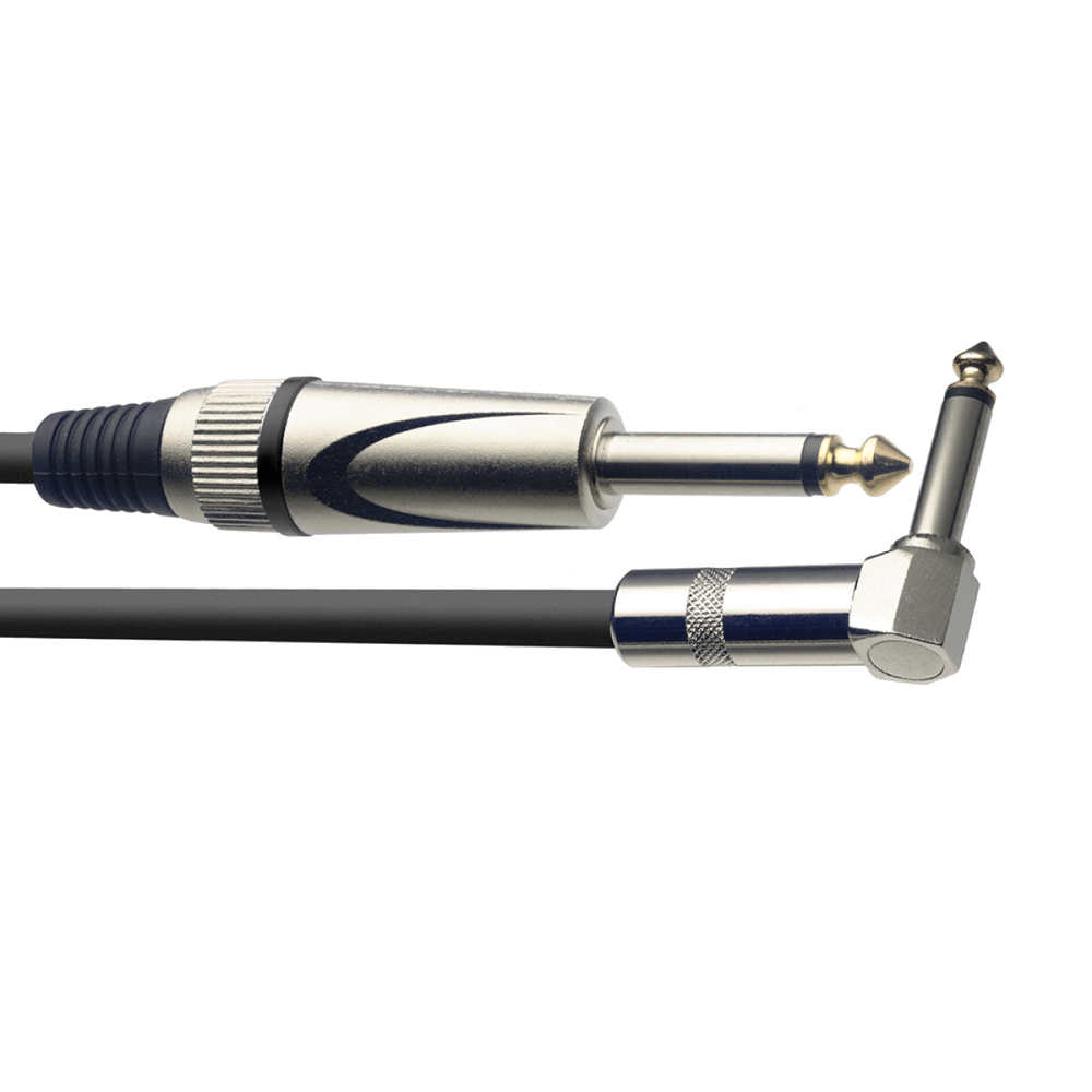 Stagg 3M Instrumentkabel Haakse Jack DL