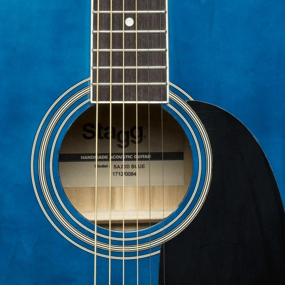 Stagg SA20D akoestische gitaar Blauw