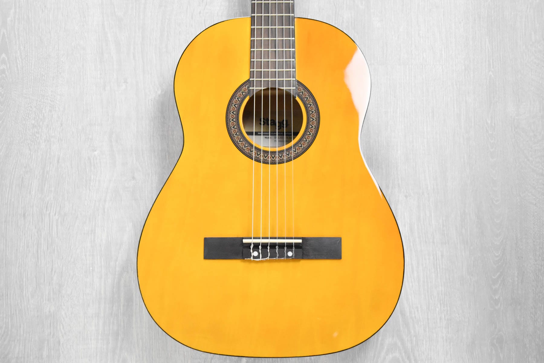 Music All In klassieke gitaar naturel 1/2 (5526848733348)