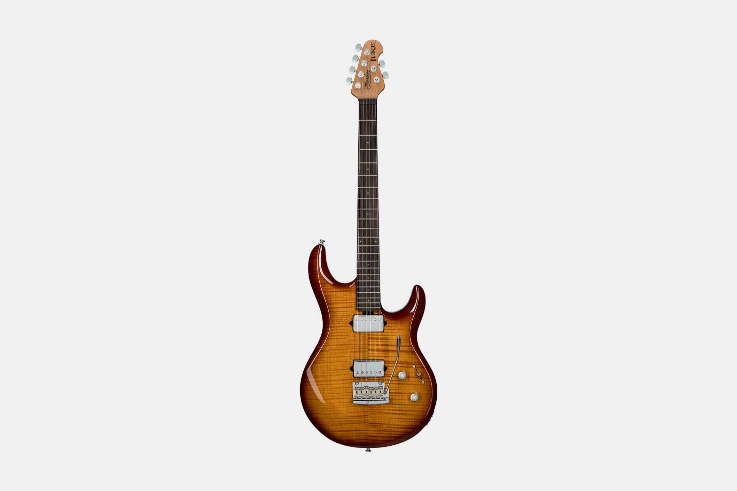 Sterling by Music Man LK100-HZB Steve Lukather - Flame Maple Hazel Burst