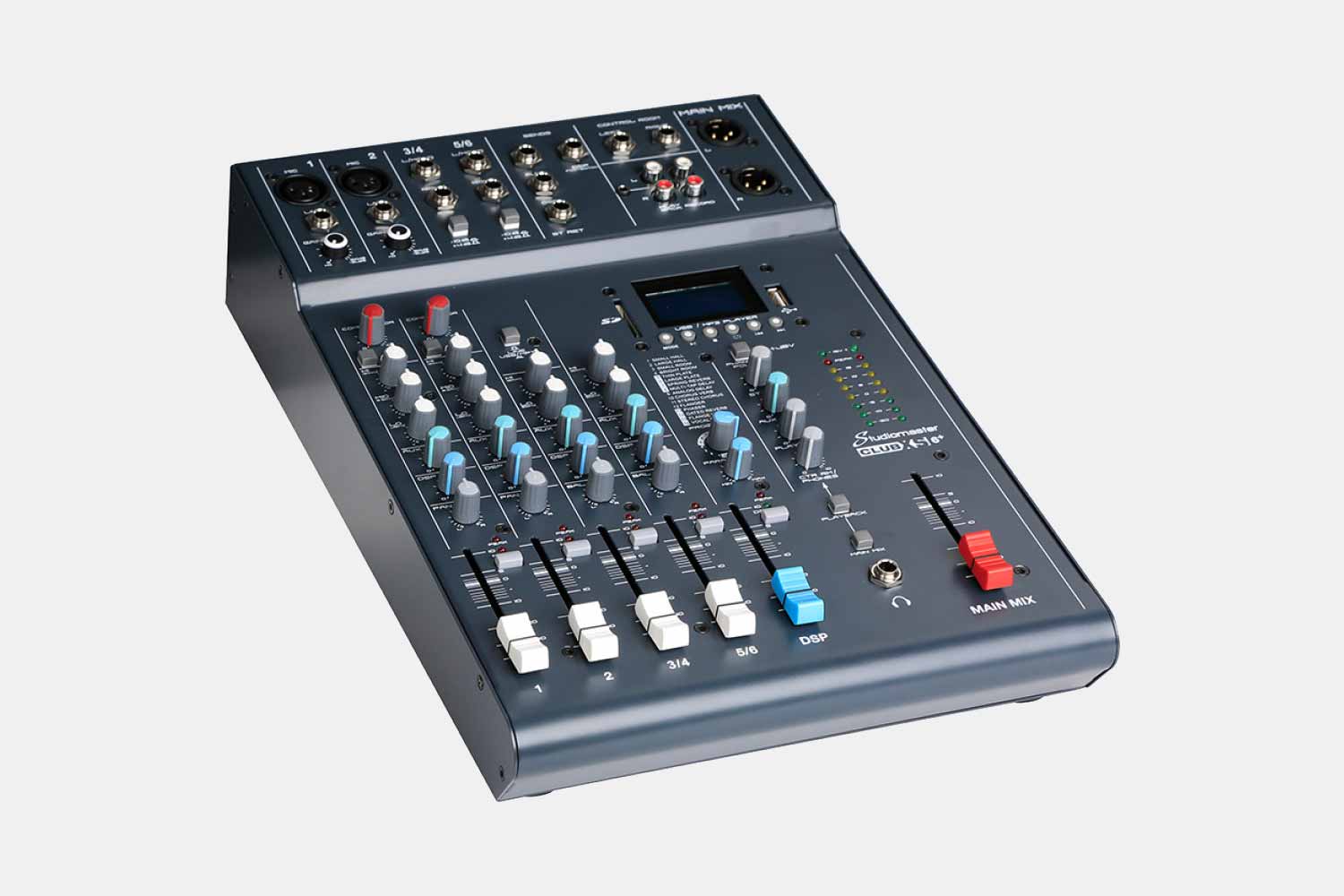 Studiomaster CLUB XS6+ Mengtafel - 4 kanaals