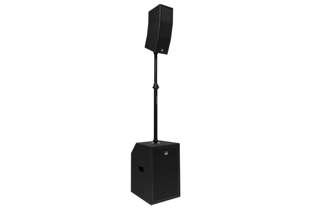 Studiomaster CORE 121 - 1000W Actieve PA-set
