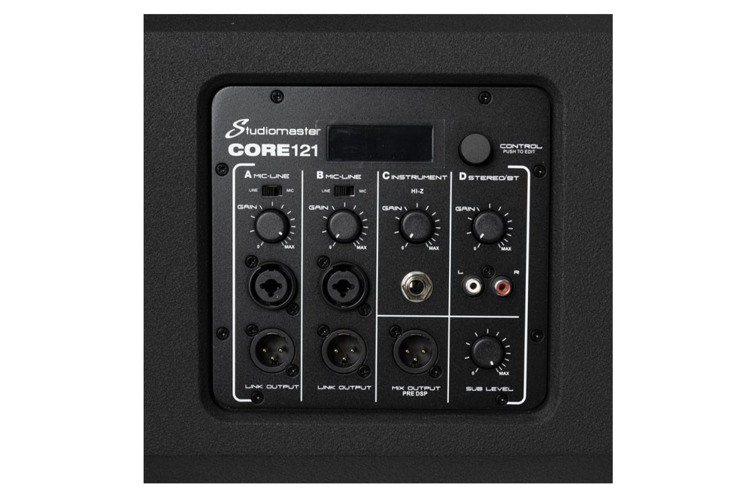 Studiomaster CORE 121 - 1000W Actieve PA-set