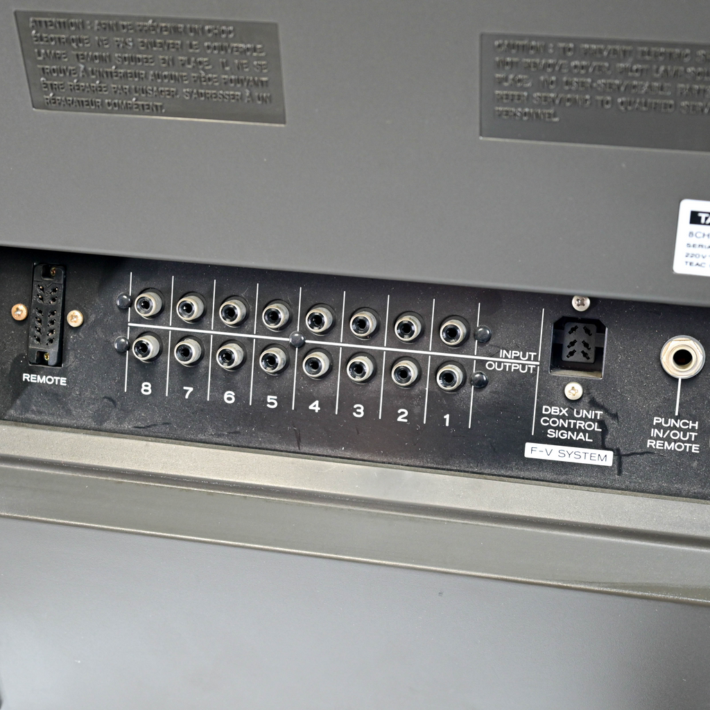 Tascam 38 Eight Track Tape Recorder