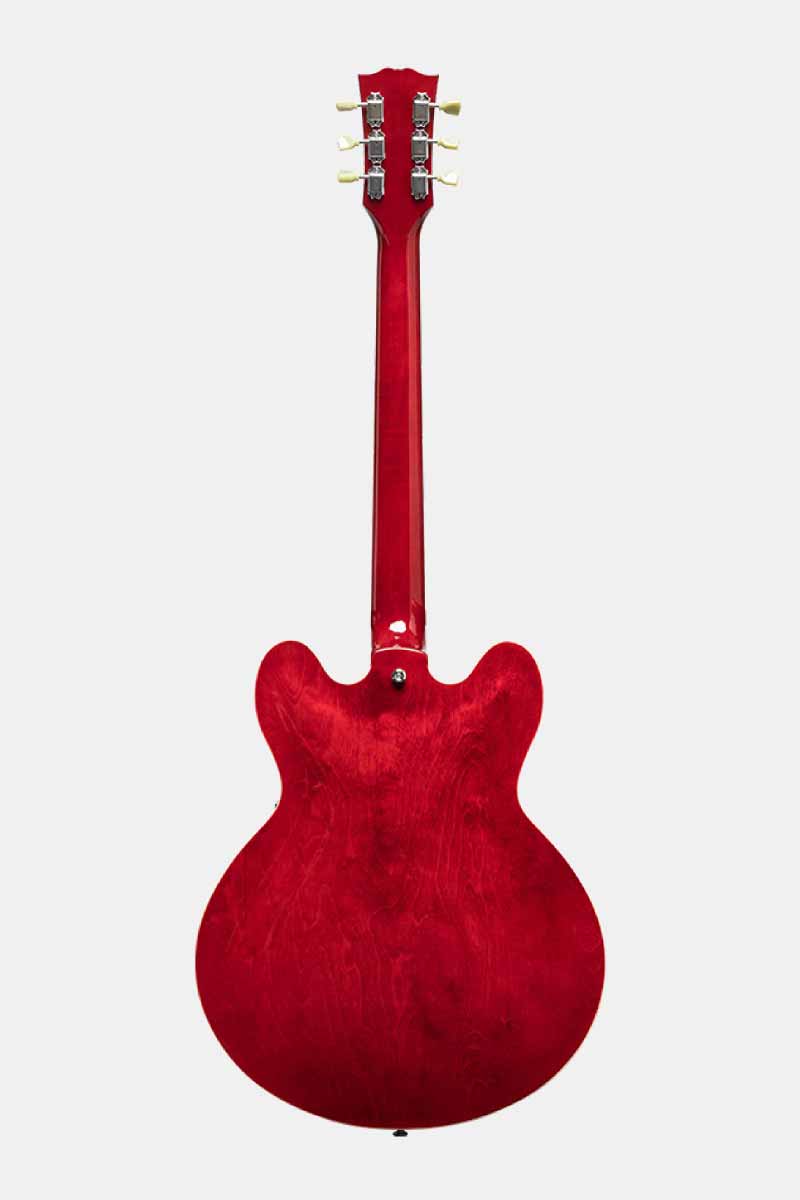 Tokai UES78 SR See Trought Red Semi Hollow Bodey 335