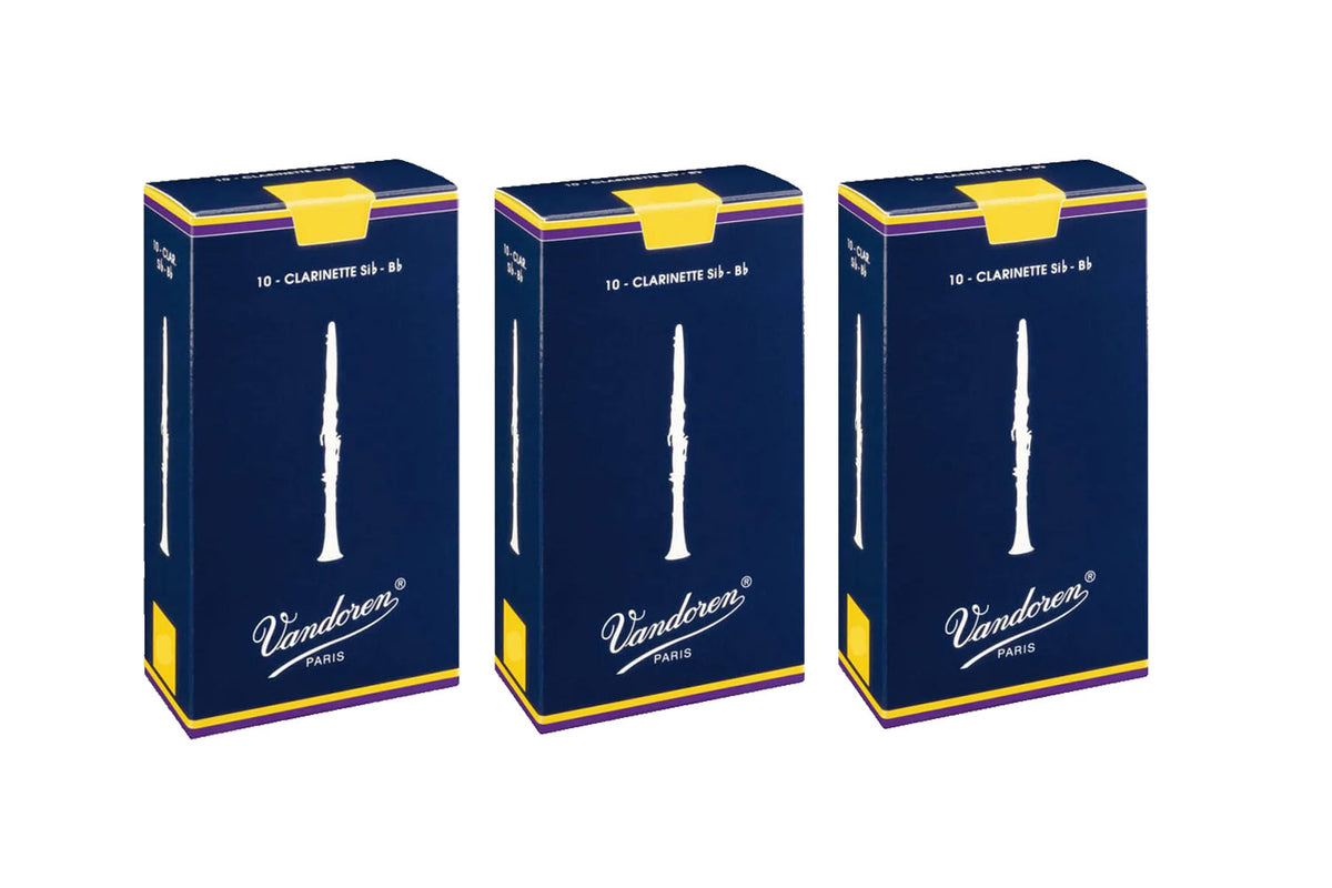 Vandoren Traditional Bb Klarinet 2 Multipack (3 stuks)