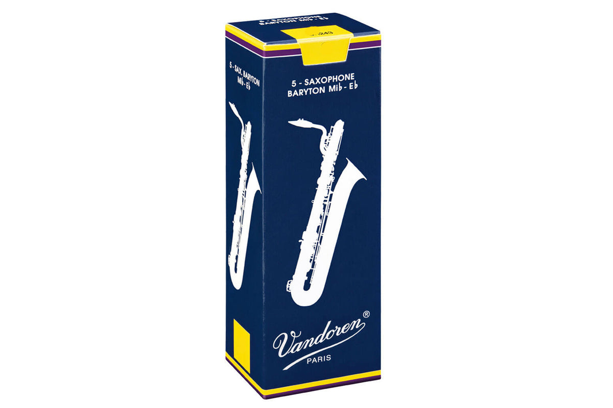 Vandoren 2,5 Traditional rieten voor Baritonsaxofoon 5 stuks