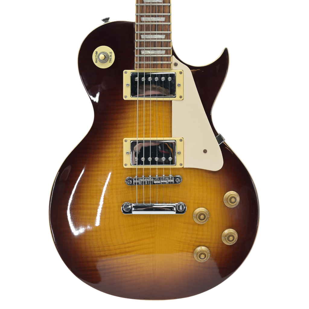 Vintage Les Paul V100 Flamed ice tea