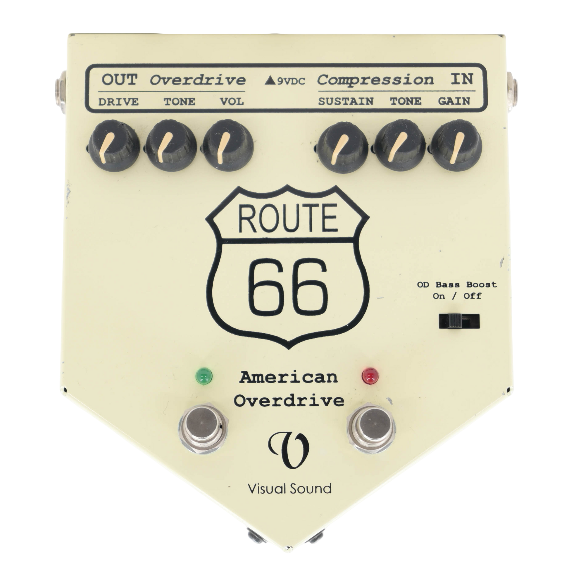 Visual Sound Route 66 V1 Overdrive Compressor