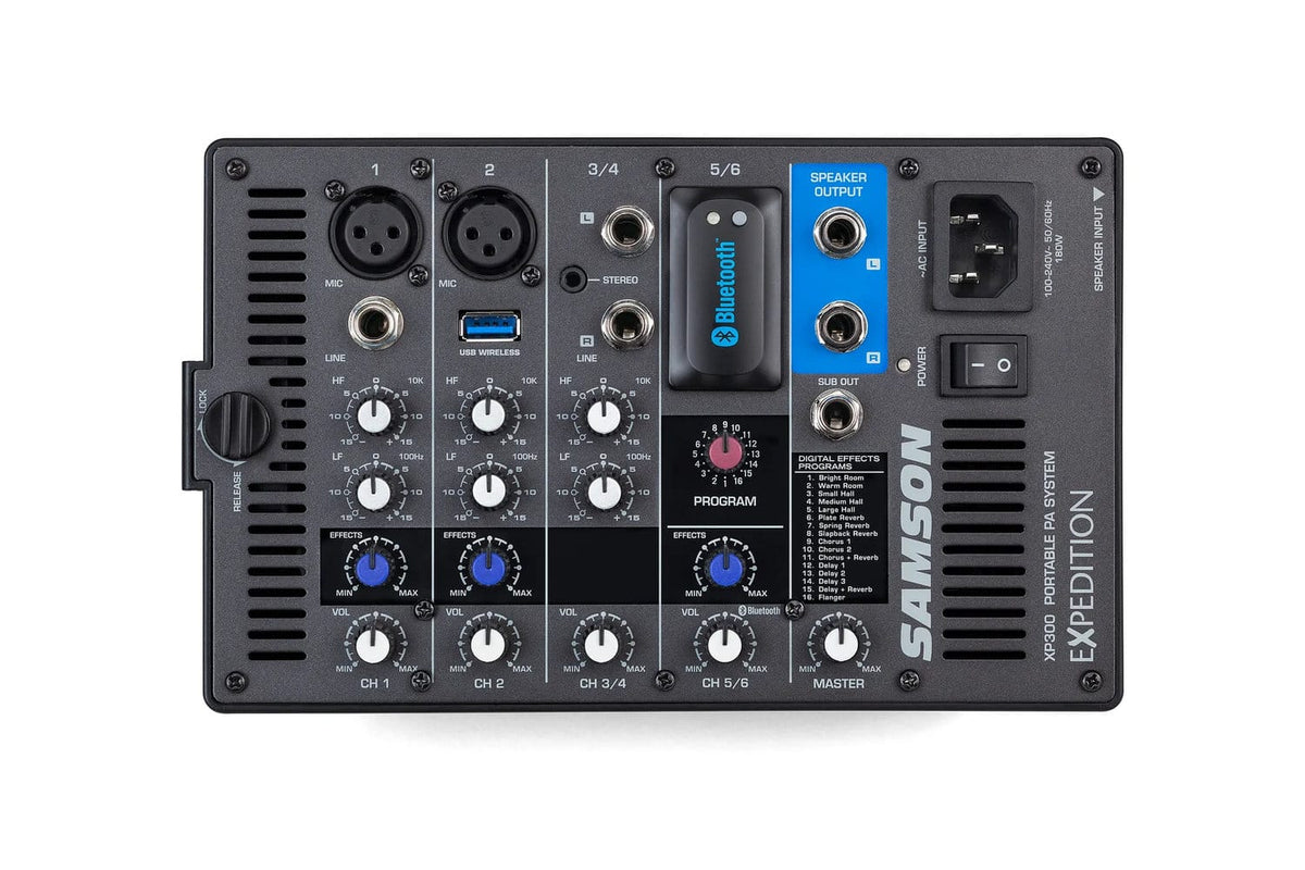 Samson XP300 - 300-Watt Portable PA