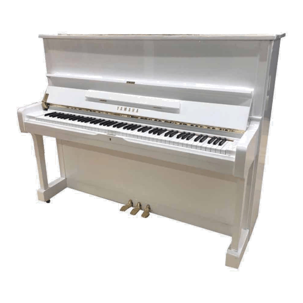 Yamaha U1H Wit Hoogglans Piano