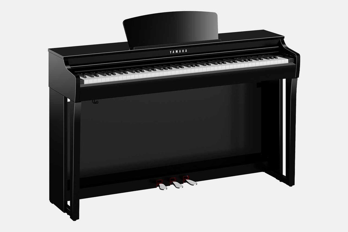 Yamaha CLP-725-PE digitale piano Zwart Hoogglans