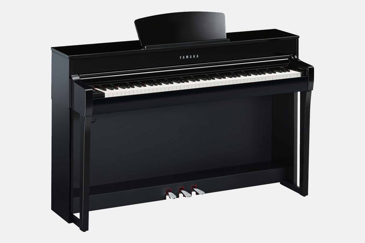 Yamaha CLP-735-PE Digitale Piano &#39;Zwart Hoogglans&#39; (5584015261860)