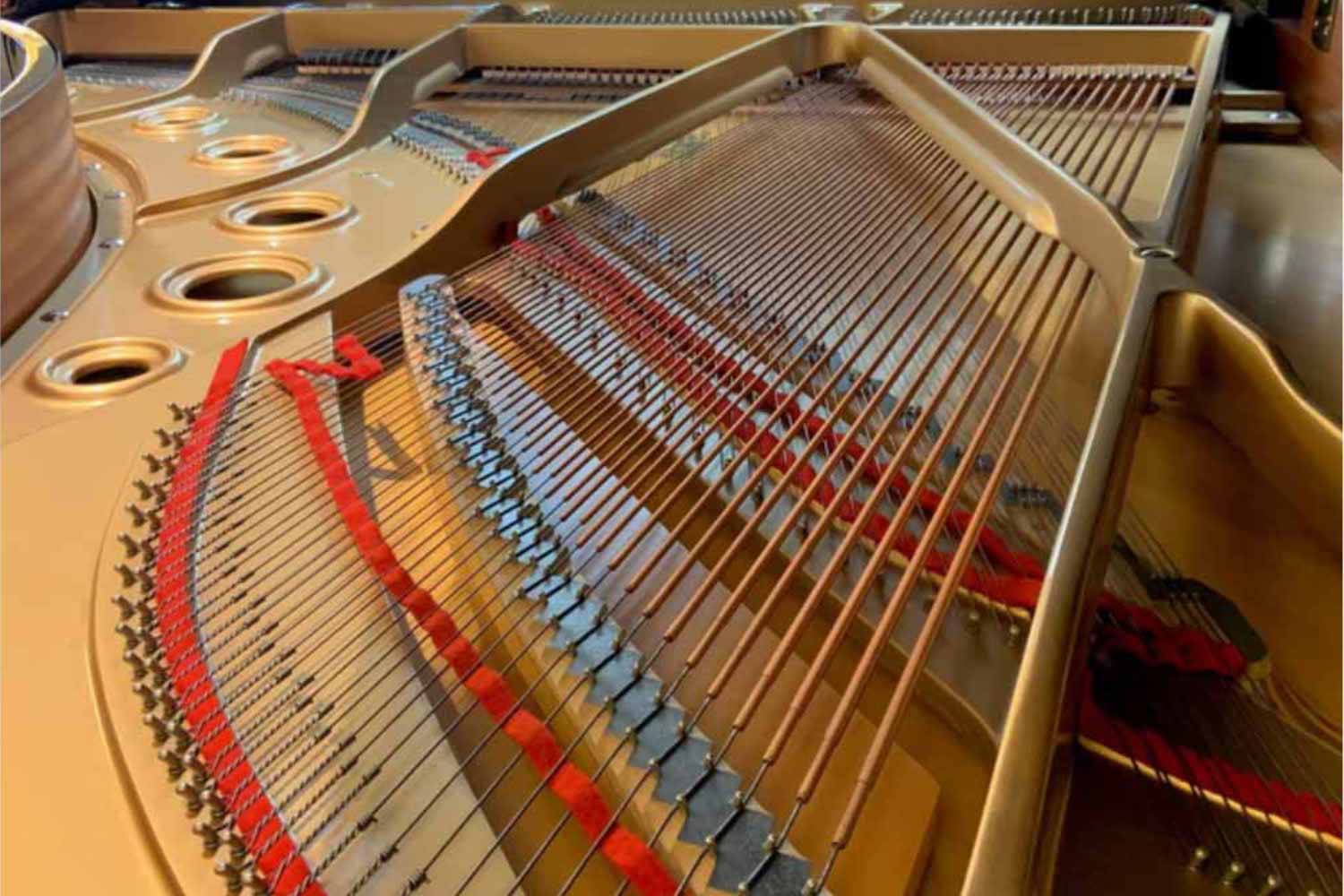 Yamaha C5 Zwart Hoogglans Vleugel