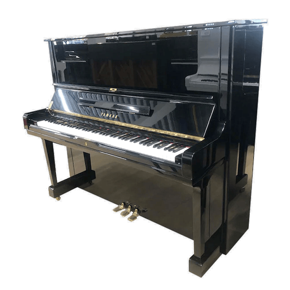 Yamaha U3 Zwart Hoogglans Piano