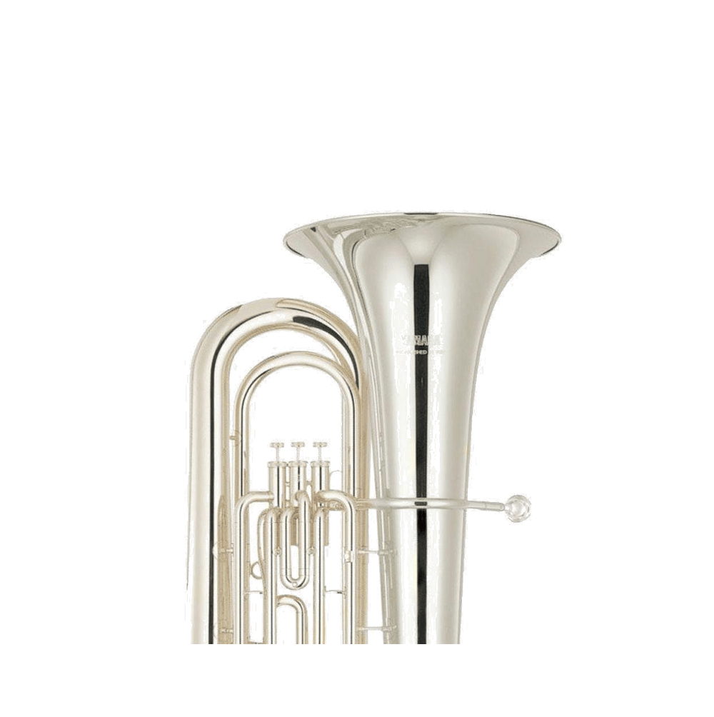 Yamaha YBB201S Bb Bas Tuba verzilverd
