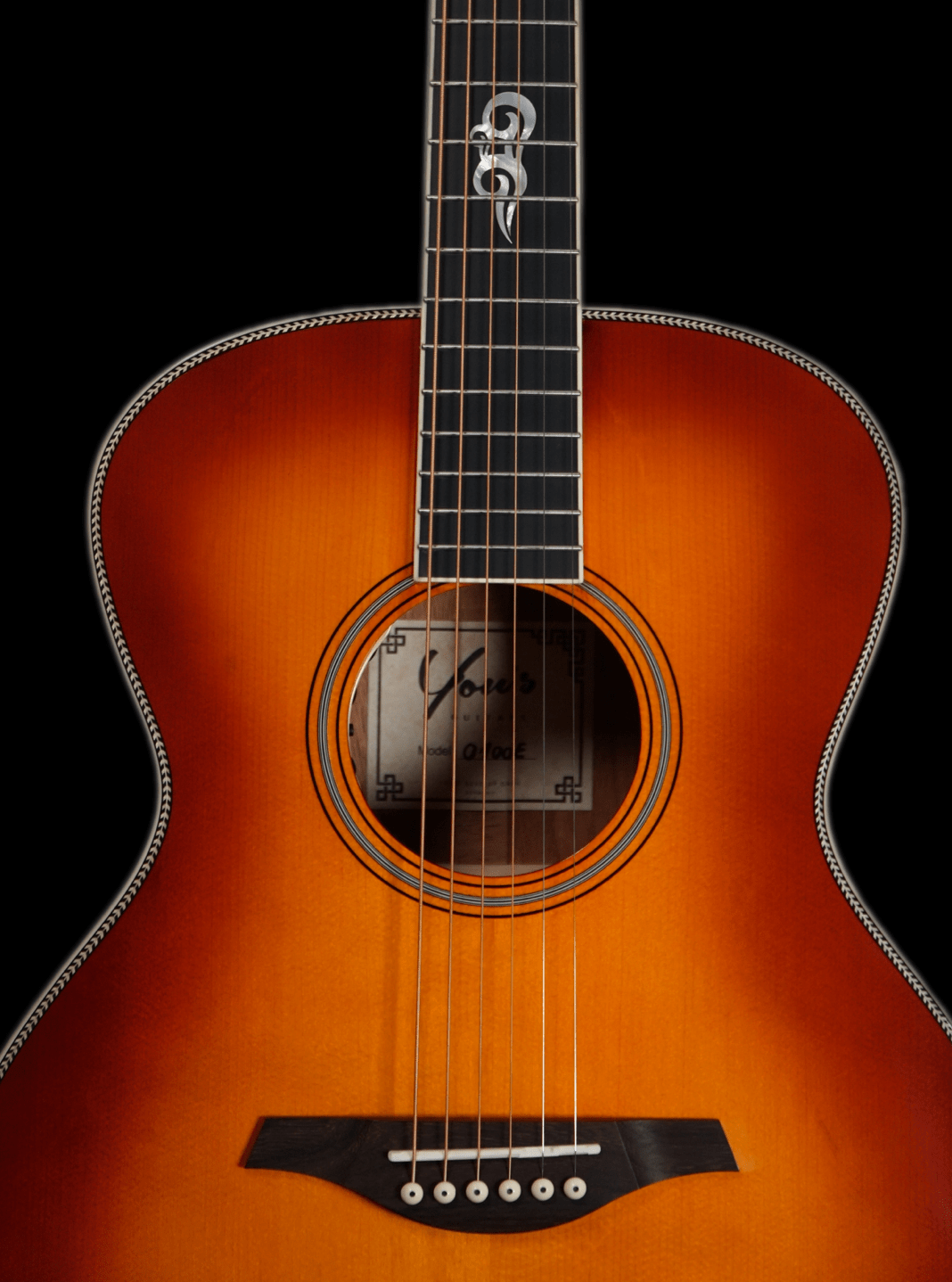 You's Guitars O100E Cherry Blossom