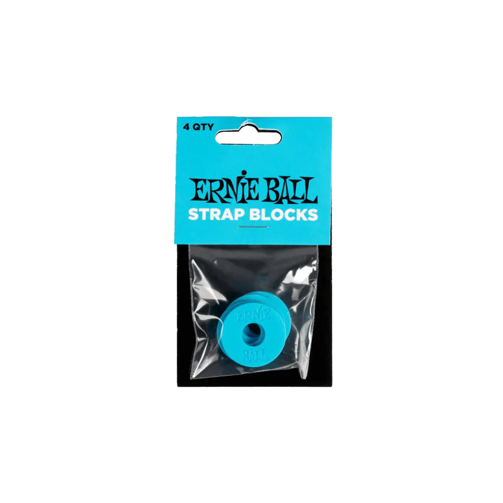 Ernie ball Blue Strap Blocks 4pcs