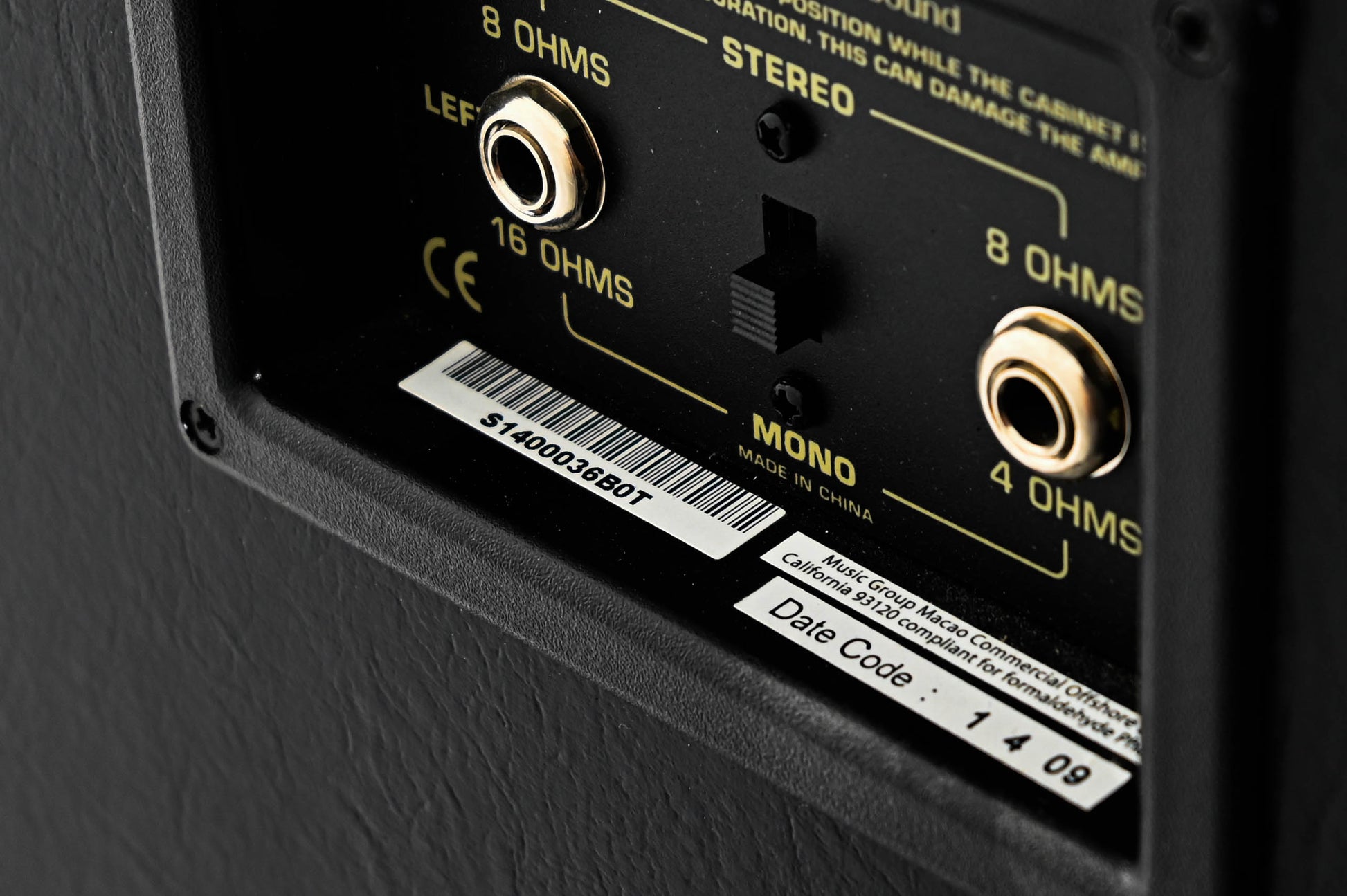 Bugera 212TS cabinet