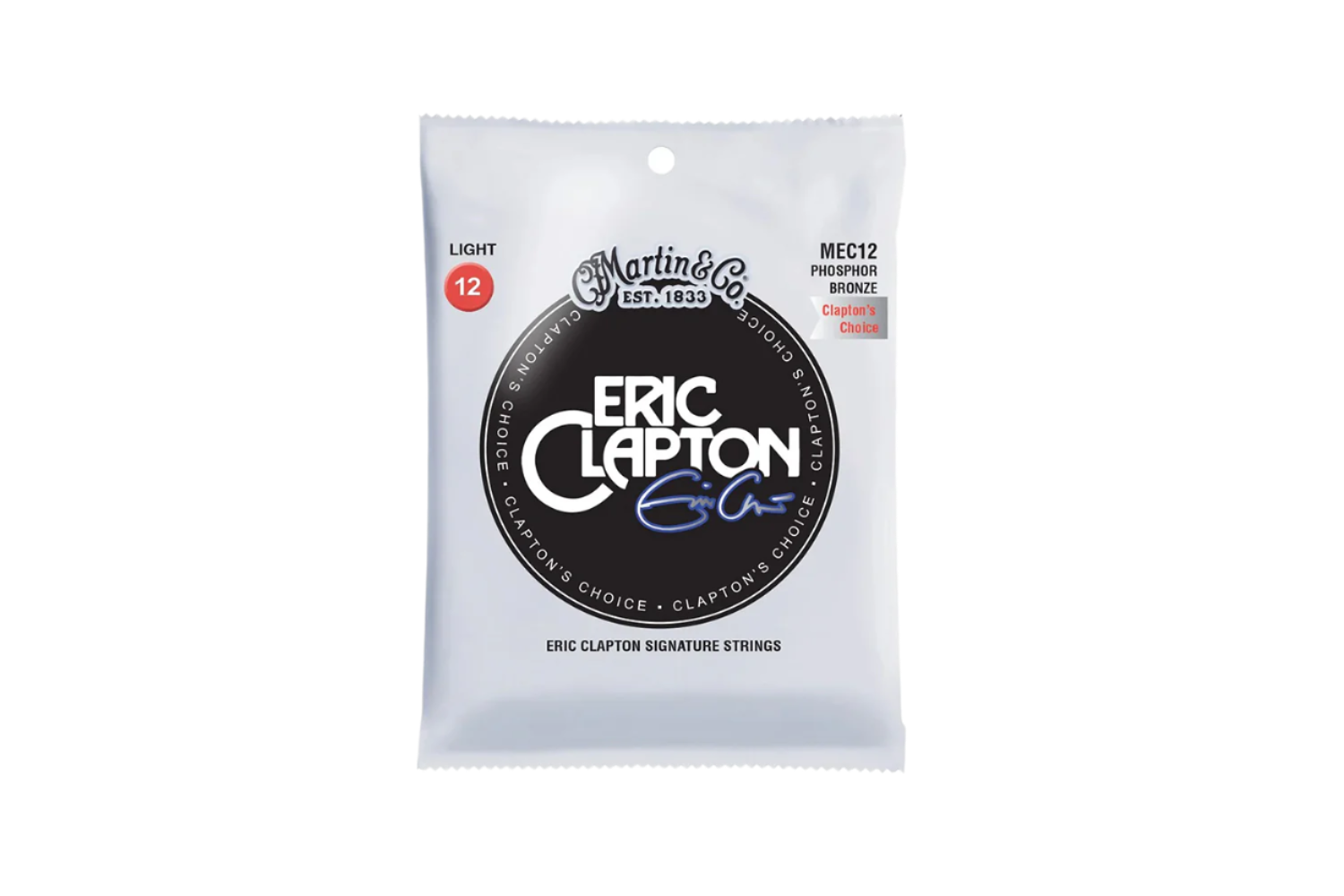 Martin MEC12 012-054 Light Phosphor Bronze Clapton's Choice