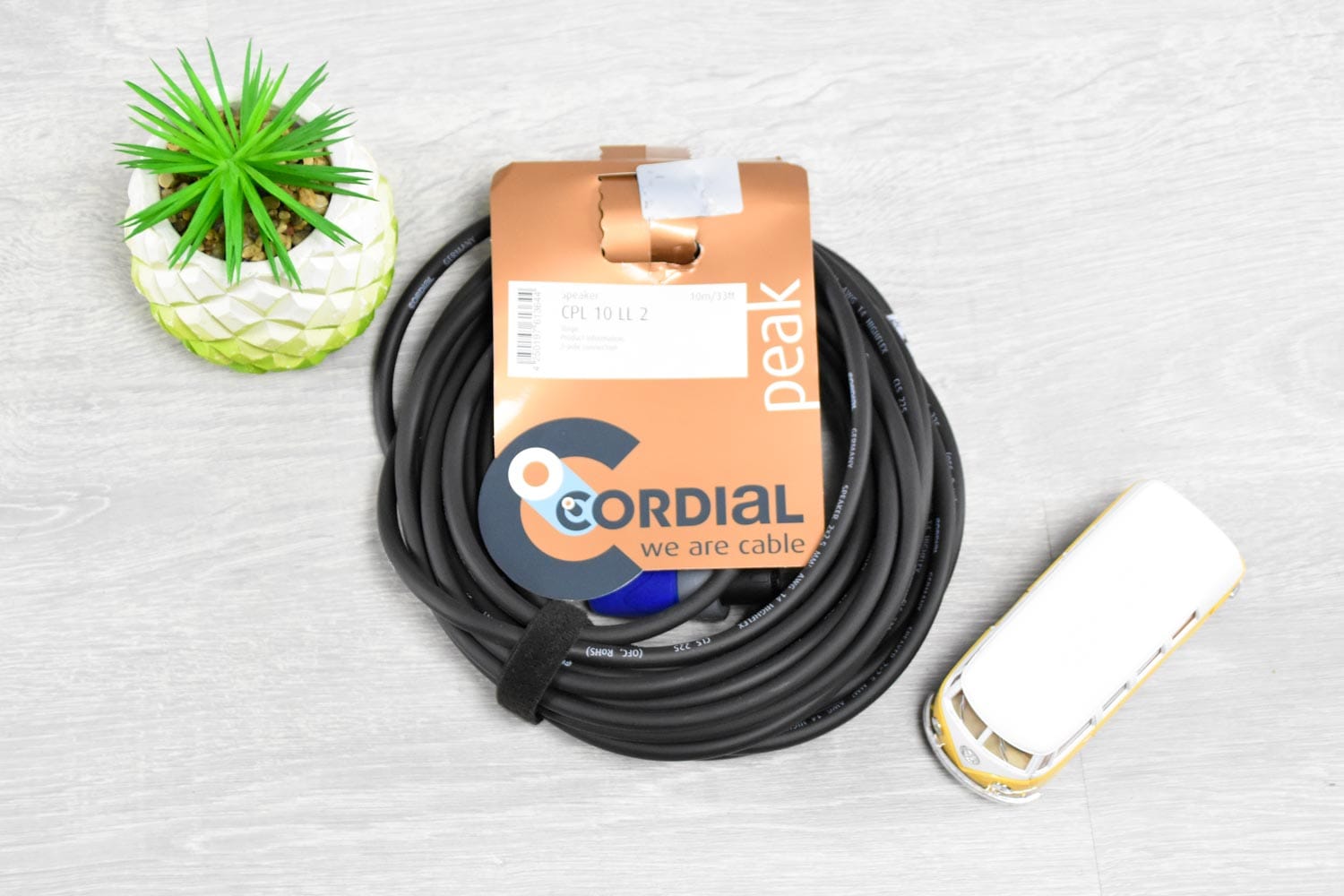 Cordial CPL 10 LL2 Speakerkabel Speakon-Speakon 10 meter - Peak serie (5350374047908)