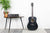 Cort Earth 70 Black Satin Akoestische Western gitaar (5271011885220)