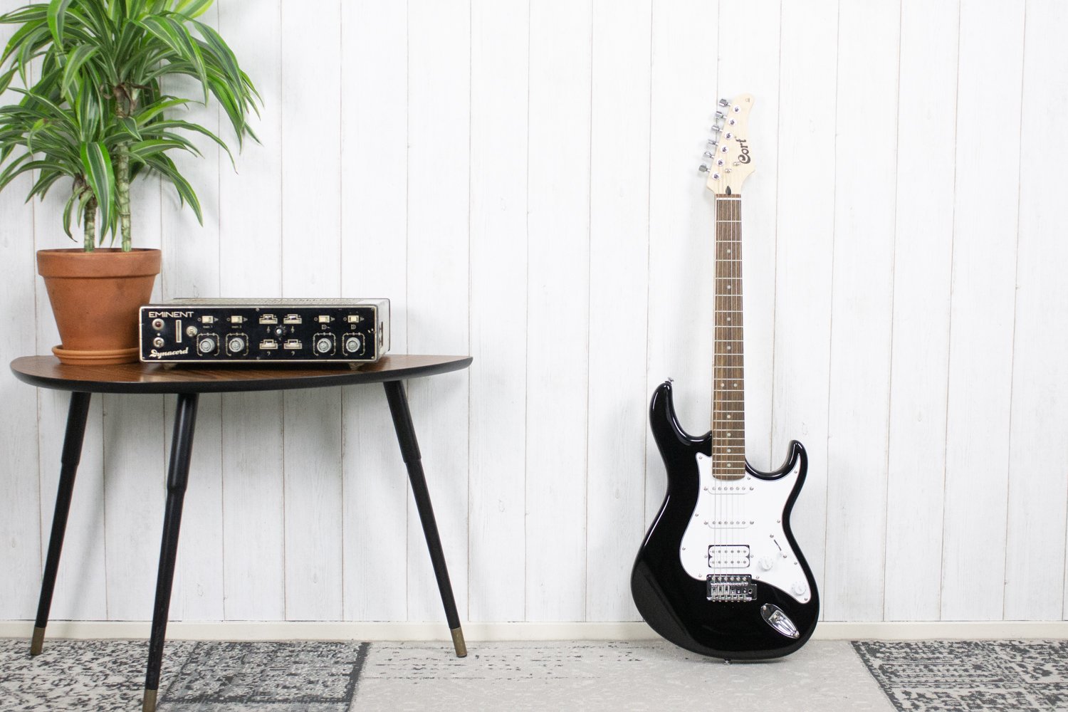 Cort G110 BK Elektrische gitaar Zwart (5477313151140)