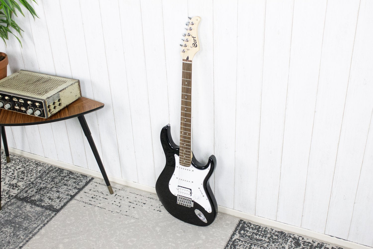 Cort G110 BK Elektrische gitaar Zwart (5477313151140)