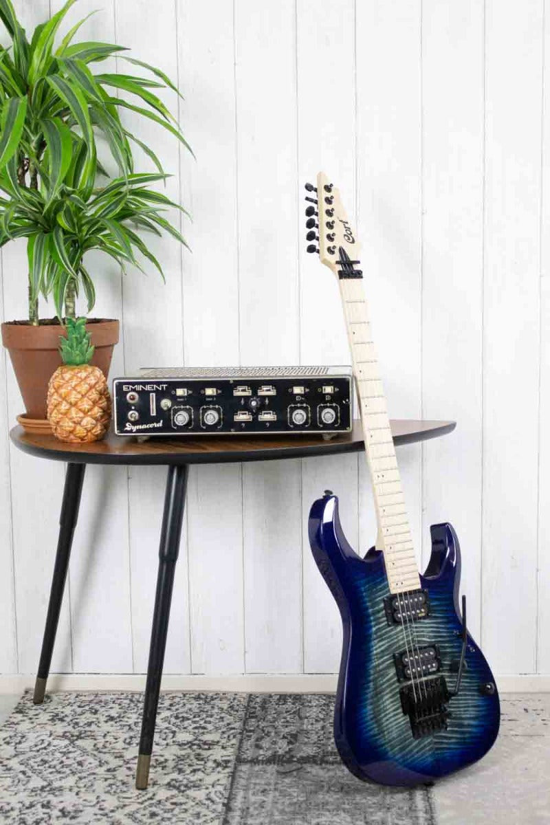 Cort X300 BLB Elektrische gitaar Blue Burst (5477244960932)