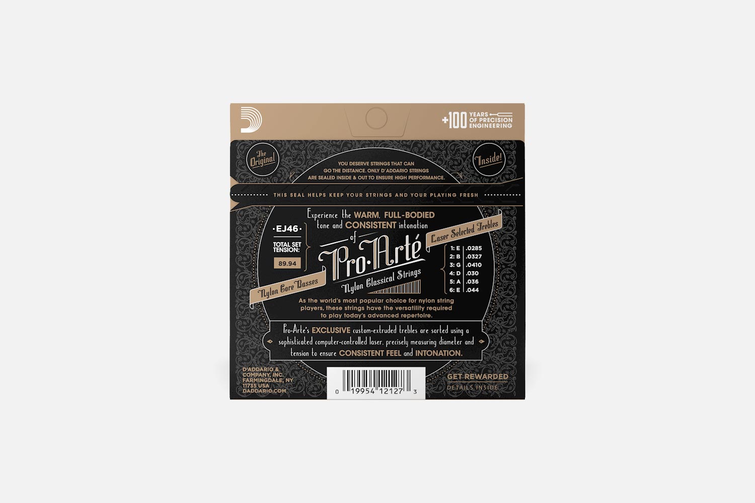 D'Addario EJ46 High Tension Pro Arte set (5287929643172)