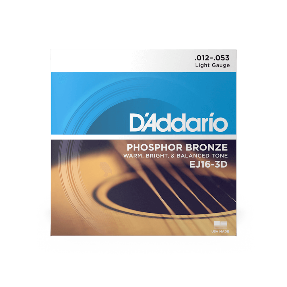 Daddario EJ16 Phosphor Bronze Light 012-053