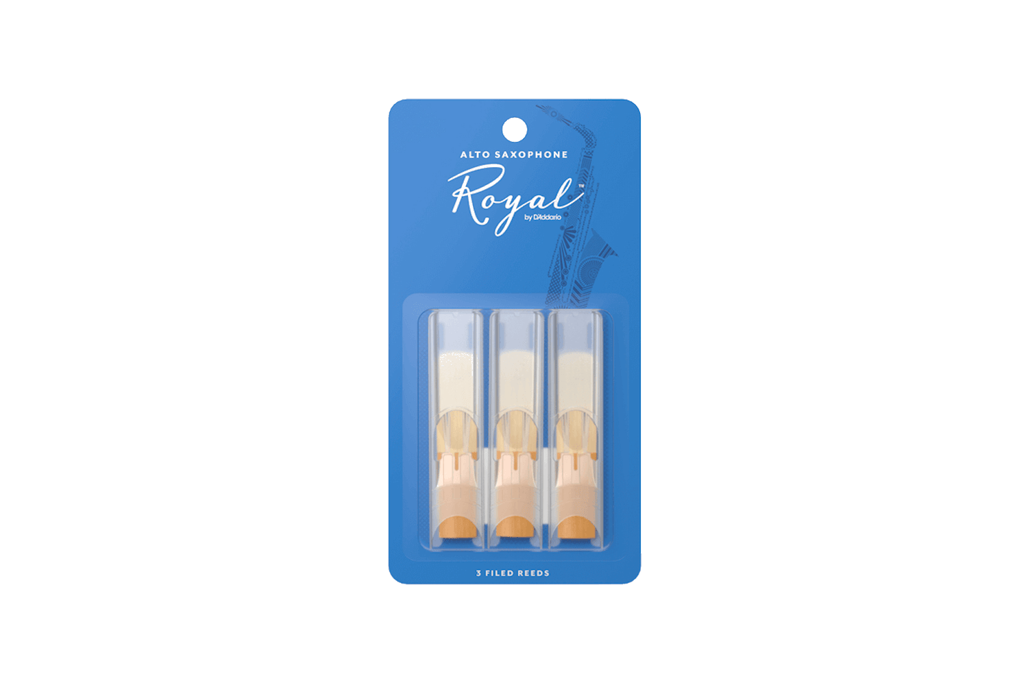 D'Addario Woodwinds 1,5 Royal Altsax 3-Pack