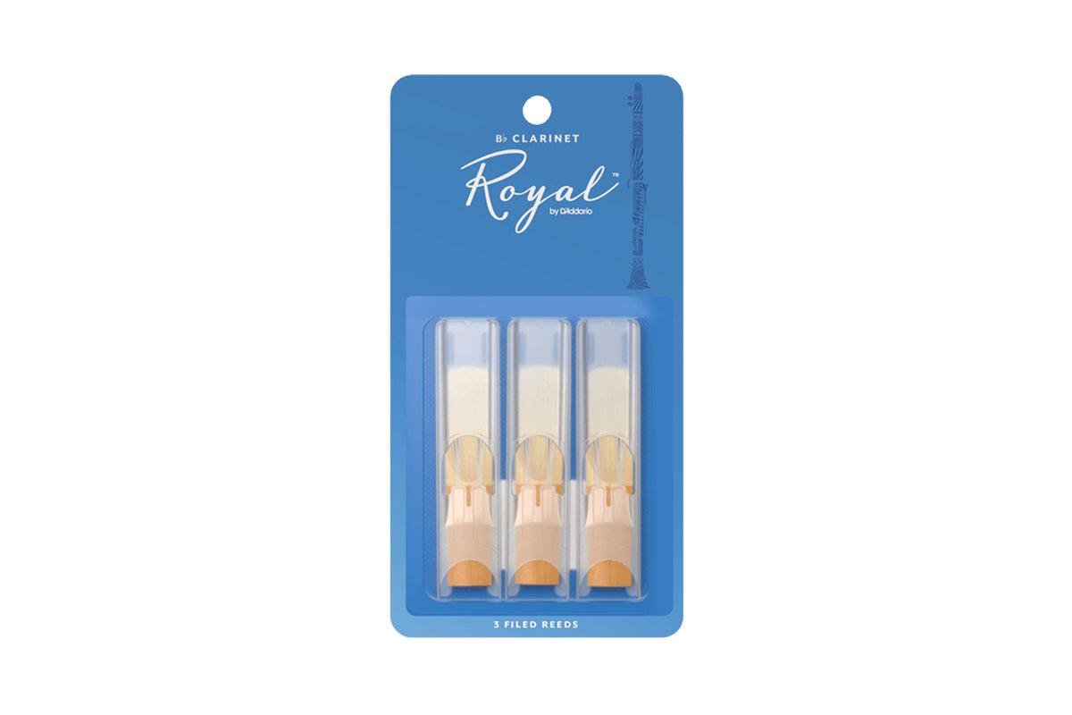 D&#39;Addario Woodwinds 3 Royal Klarinet 3-Pack