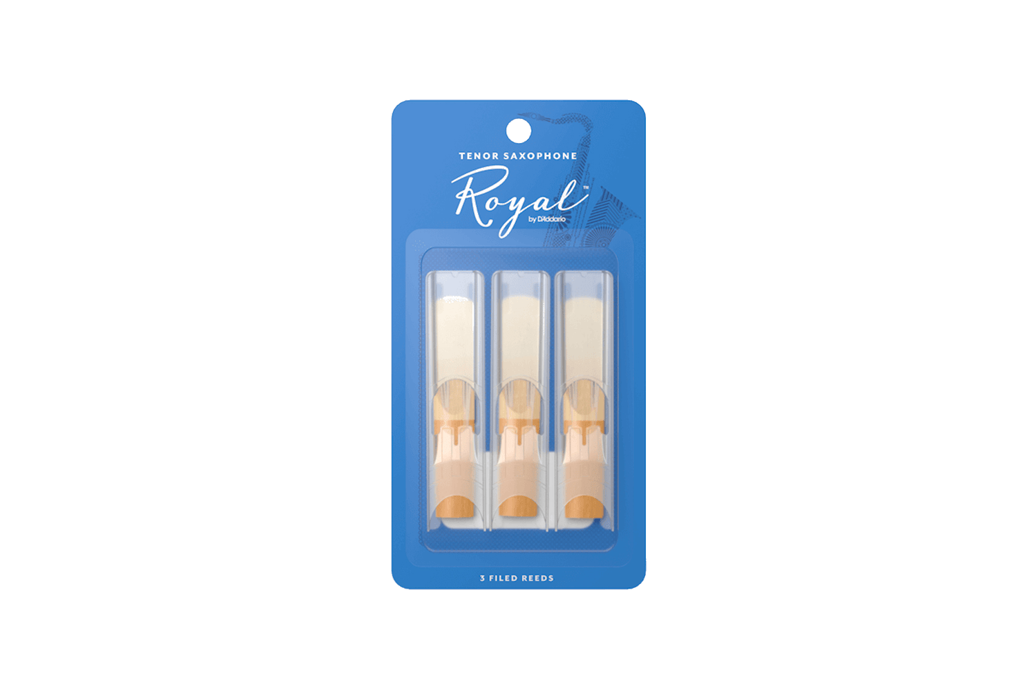 D'Addario Woodwinds 1,5 Royal Tenorsax 3-Pack