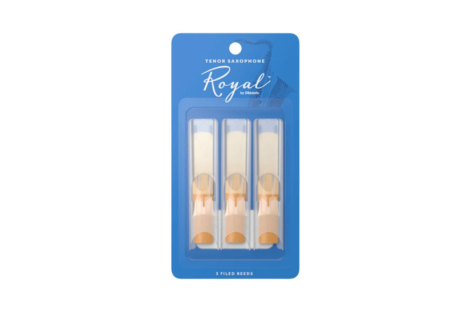 D'Addario Woodwinds 2 Royal Tenorsax 3-Pack
