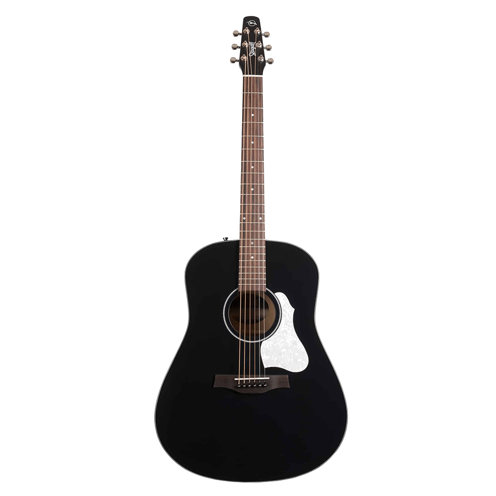 Seagull S6 Classic Black A/E Semi-akoestische gitaar