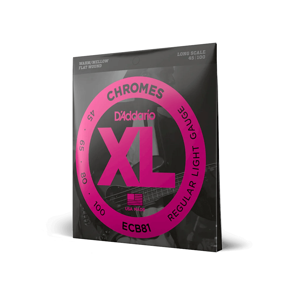 D'Addario ECB81 Chromes Regular Light 045-100