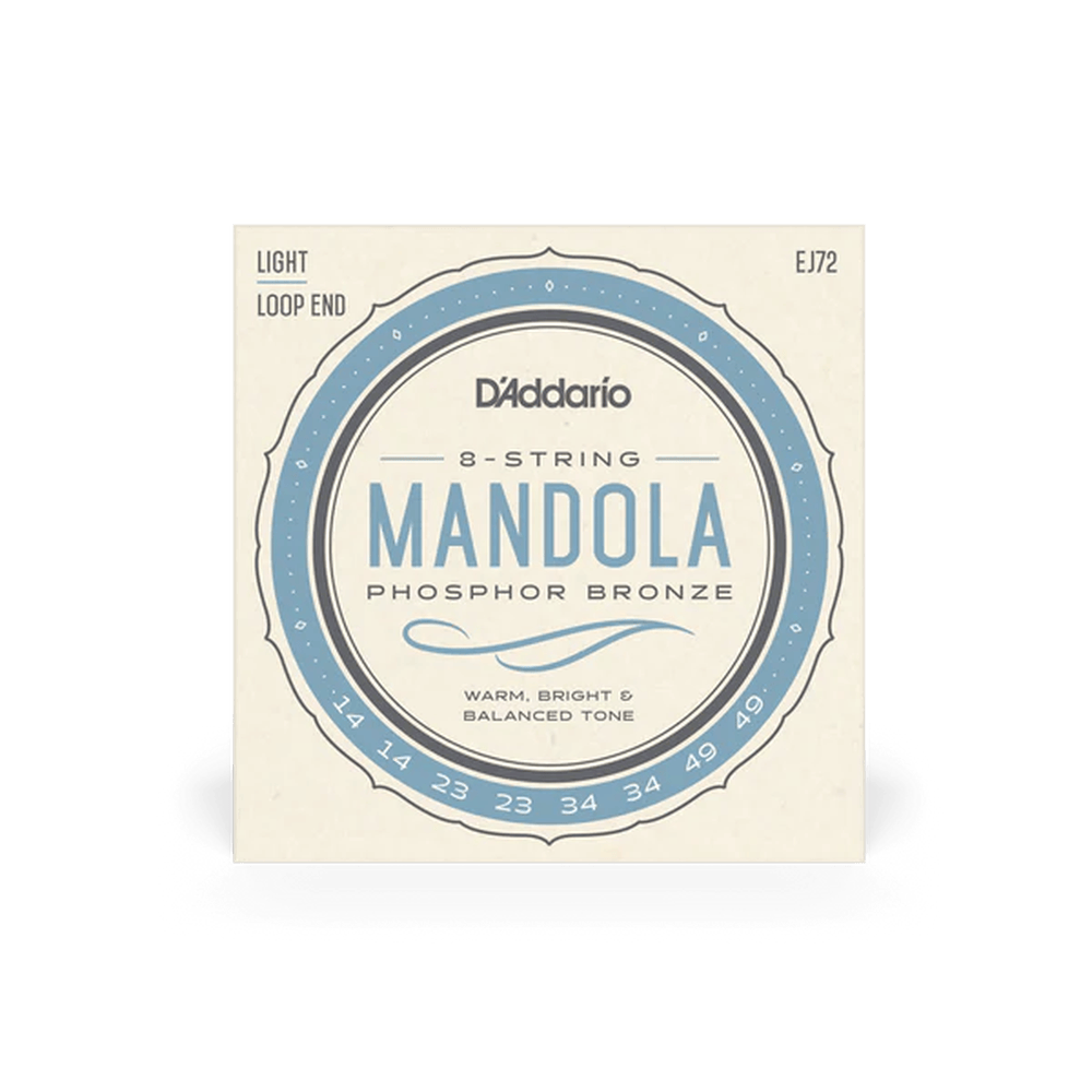 D'Addario EJ72 Mandoline Phophor Bronze 014-049