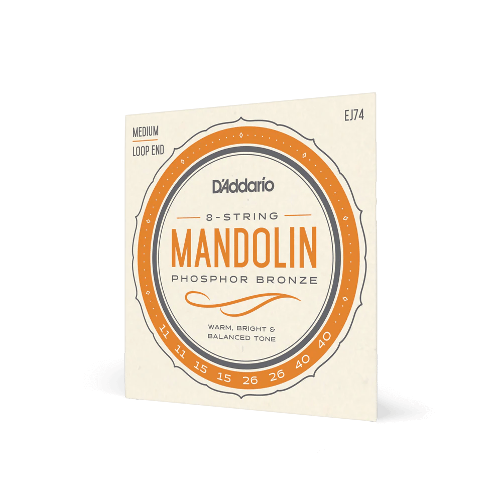D'Addario EJ74 Mandoline Phophor Bronze 011-040
