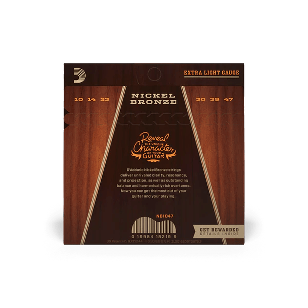D'Addario NB1046 Nickel Bronze 010-046