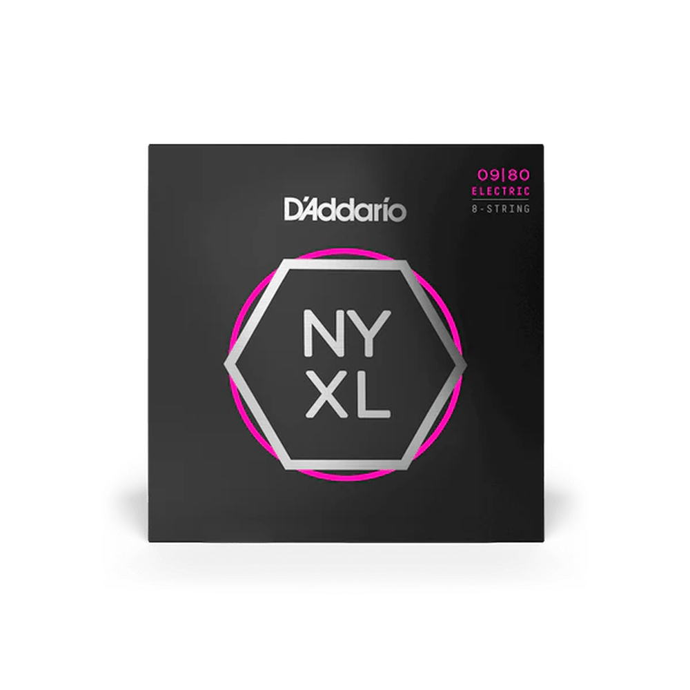 D'Addario NYXL0980 Super Light 8-String 009-080